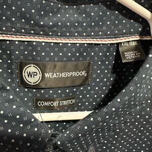 Weatherproof Stretch Short Sleeve Button Down
